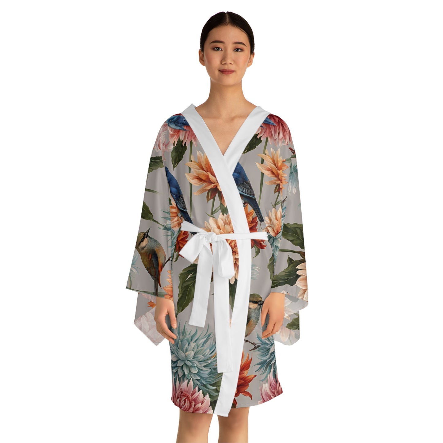 Serenity Garden Kimono Robe | Essence Loungewear