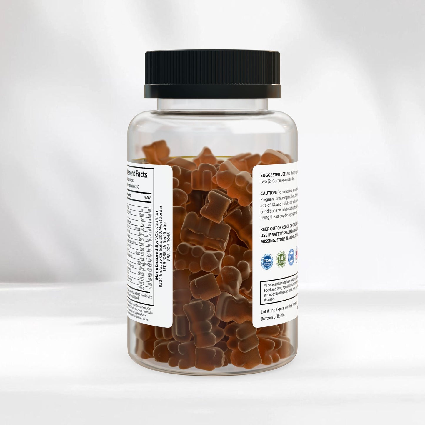 EI Hair Vitamin Gummies | Hair Health Support | 60 Gummies