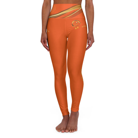 Seek More Luxe XI | EI Sports HW Leggings | Orange