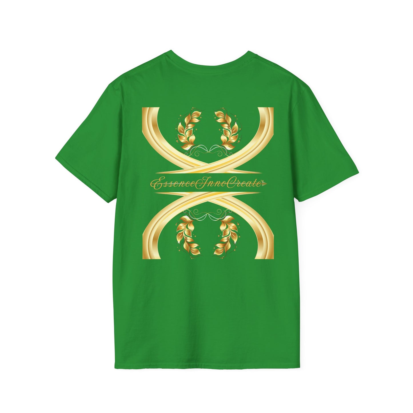 Irish Green Softstyle Tee | EssenceInnoCreate | Unisex Streetwear