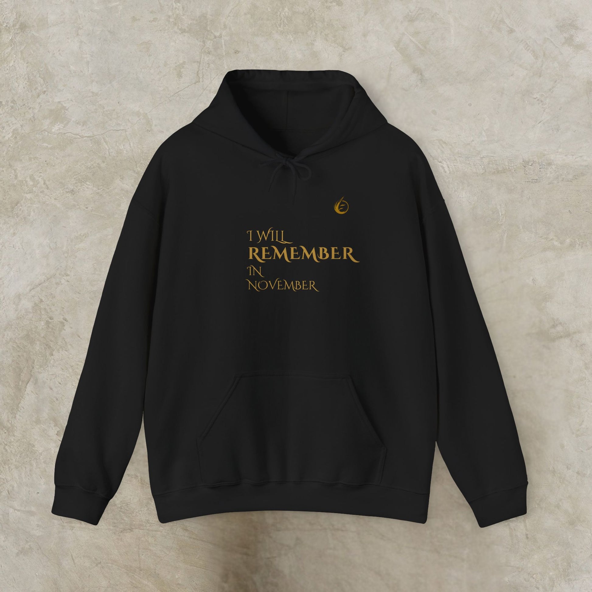 Black EssenceInnoCreate Quiet Resolve hoodie.
