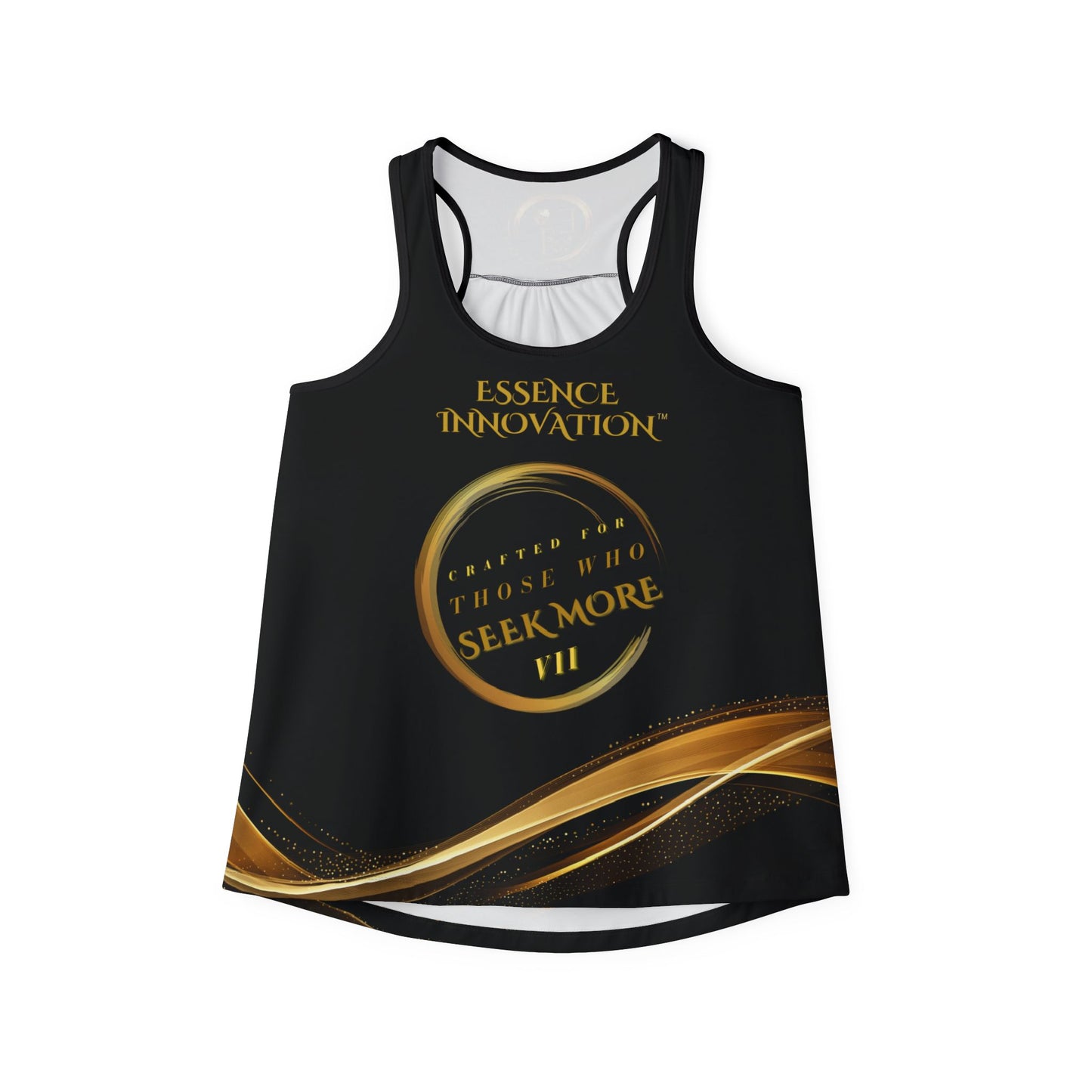 Seek More Luxe~T VII| EI Sports Racerback Tank | Black