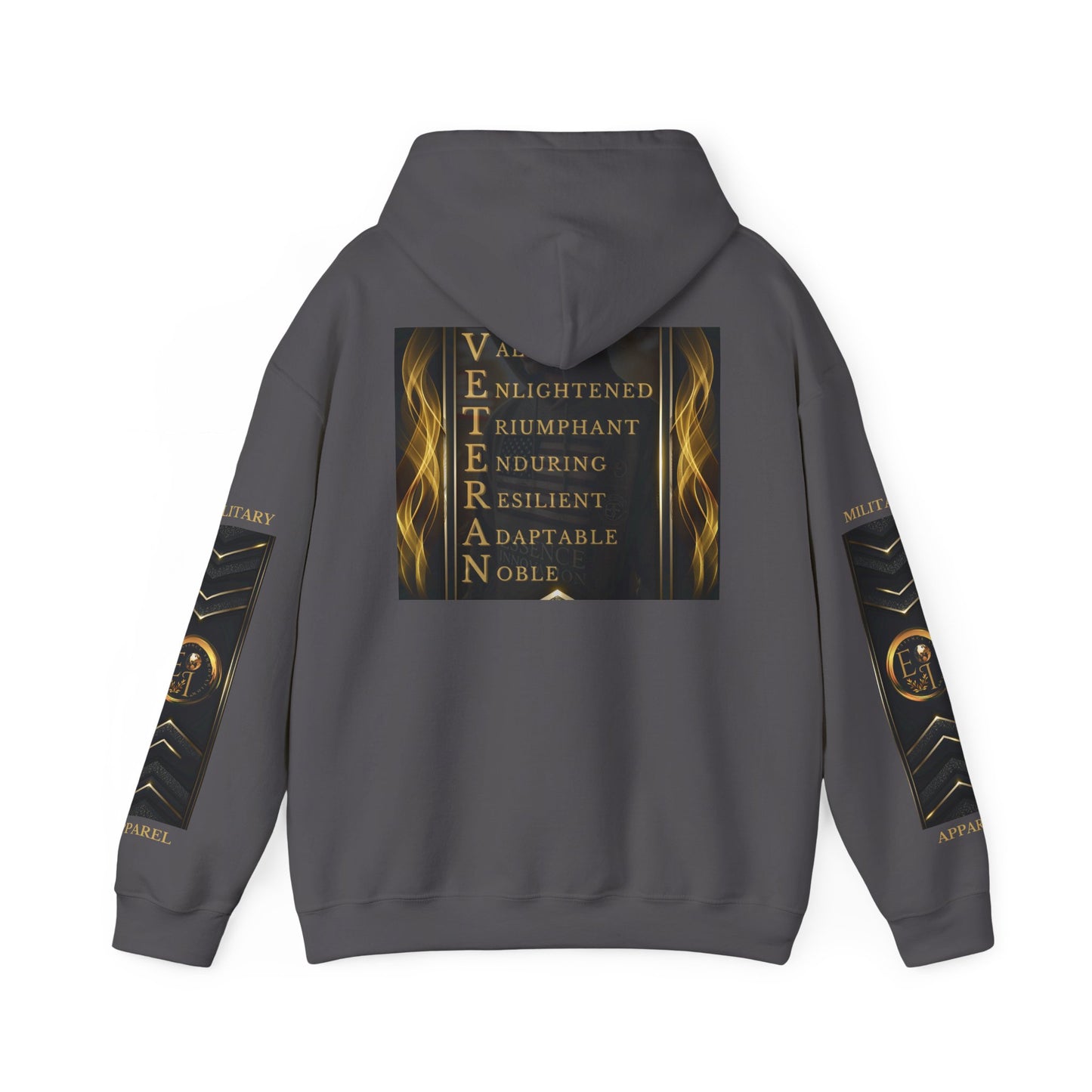 Warrior Veteran Qualities Hoodie | Military Tribute