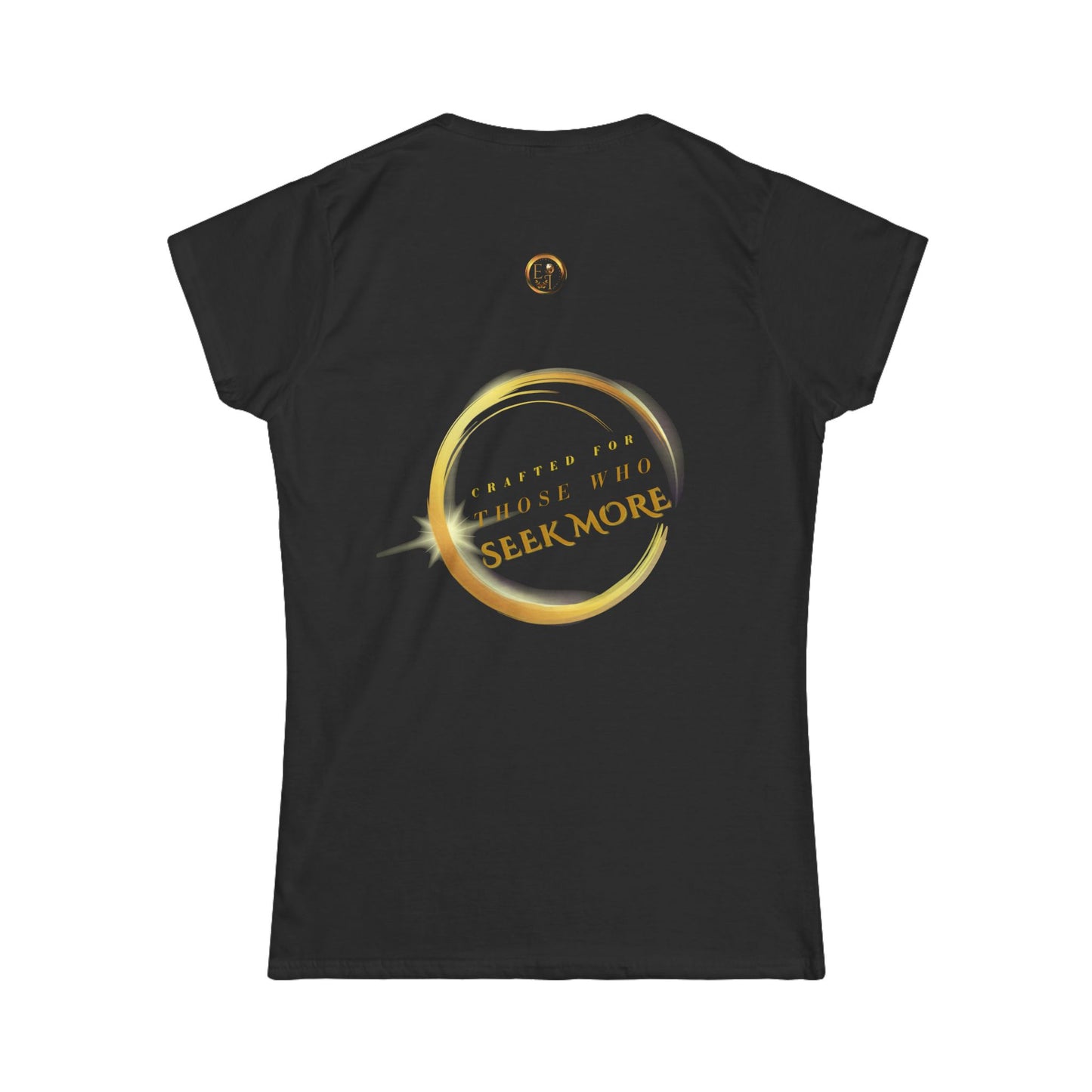 One Life Tee in Black – Empowering Minimalist Streetwear