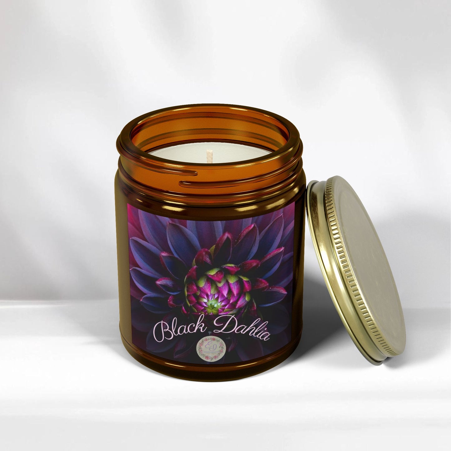 Fragrant Flower | Twilight Berry Candle – Black Dahlia | 4oz, 9oz