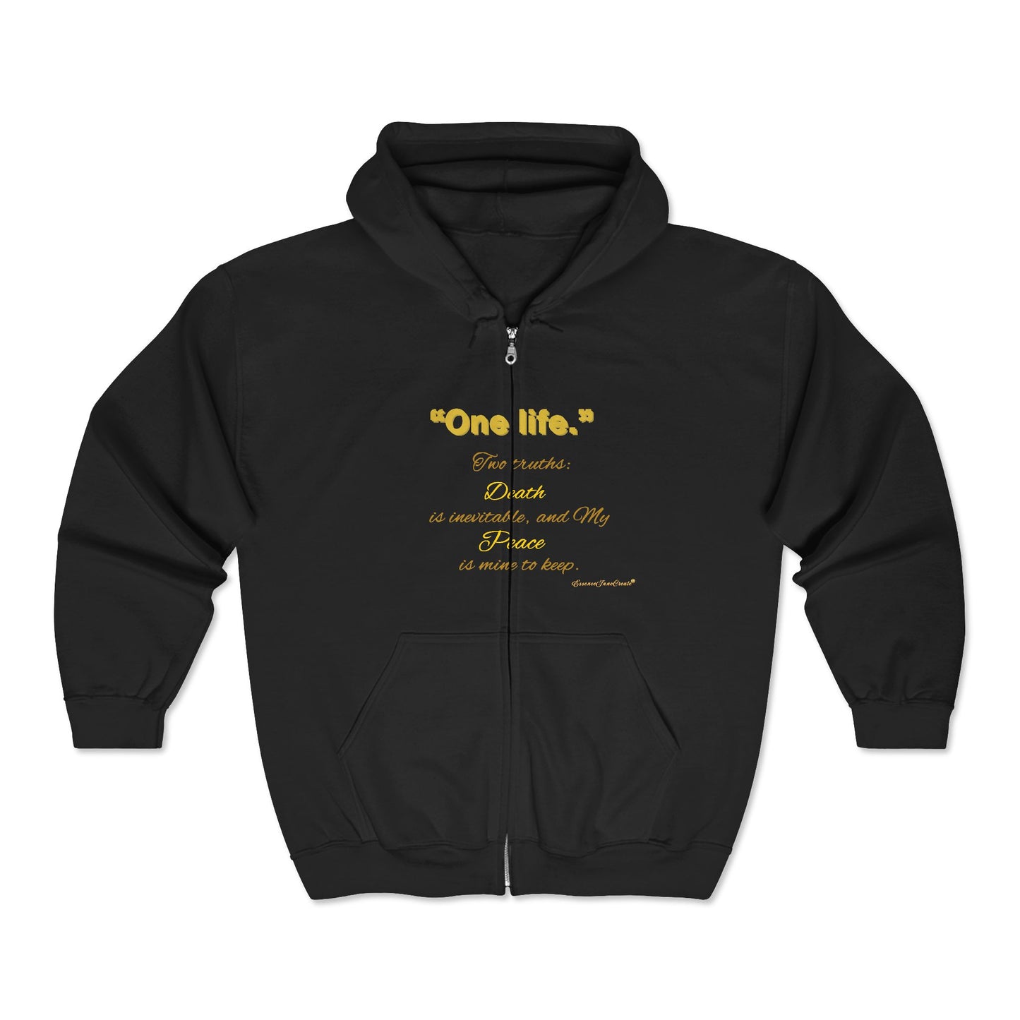 "One Life" Two Truths Collection Full-Zip Hoodie