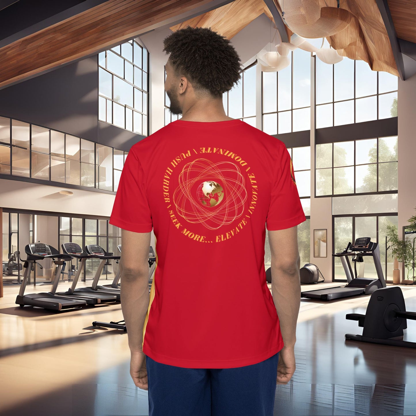 Seek More Legacy X | EI Sports Jersey | Dark Red