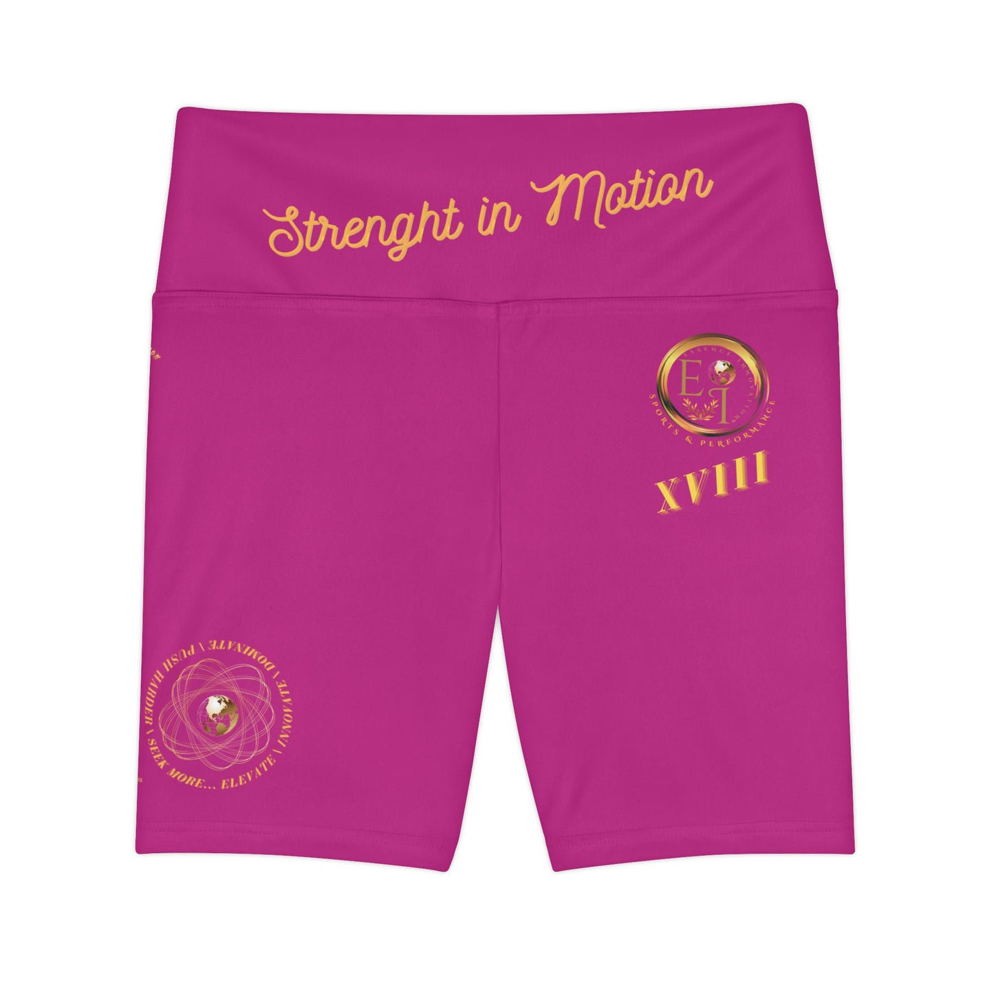 Seek More WS XVIII | EI Sports Workout Shorts | Pink