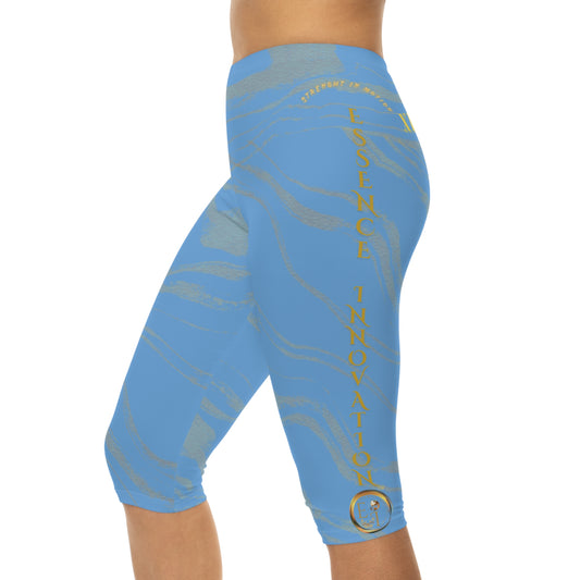 Seek More CLS XIV | Capri Leggings | EI Sports | Light Blue