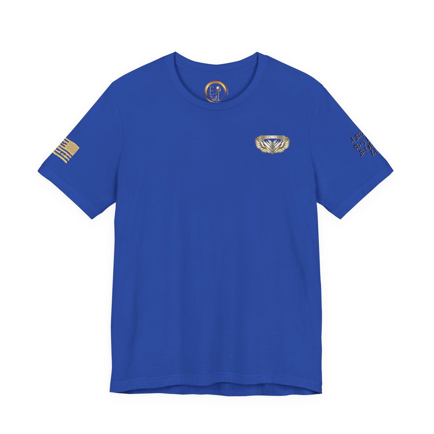 Essence Crest Veteran Tee | Honor, Strength, Quiet Legacy | 13 Colors