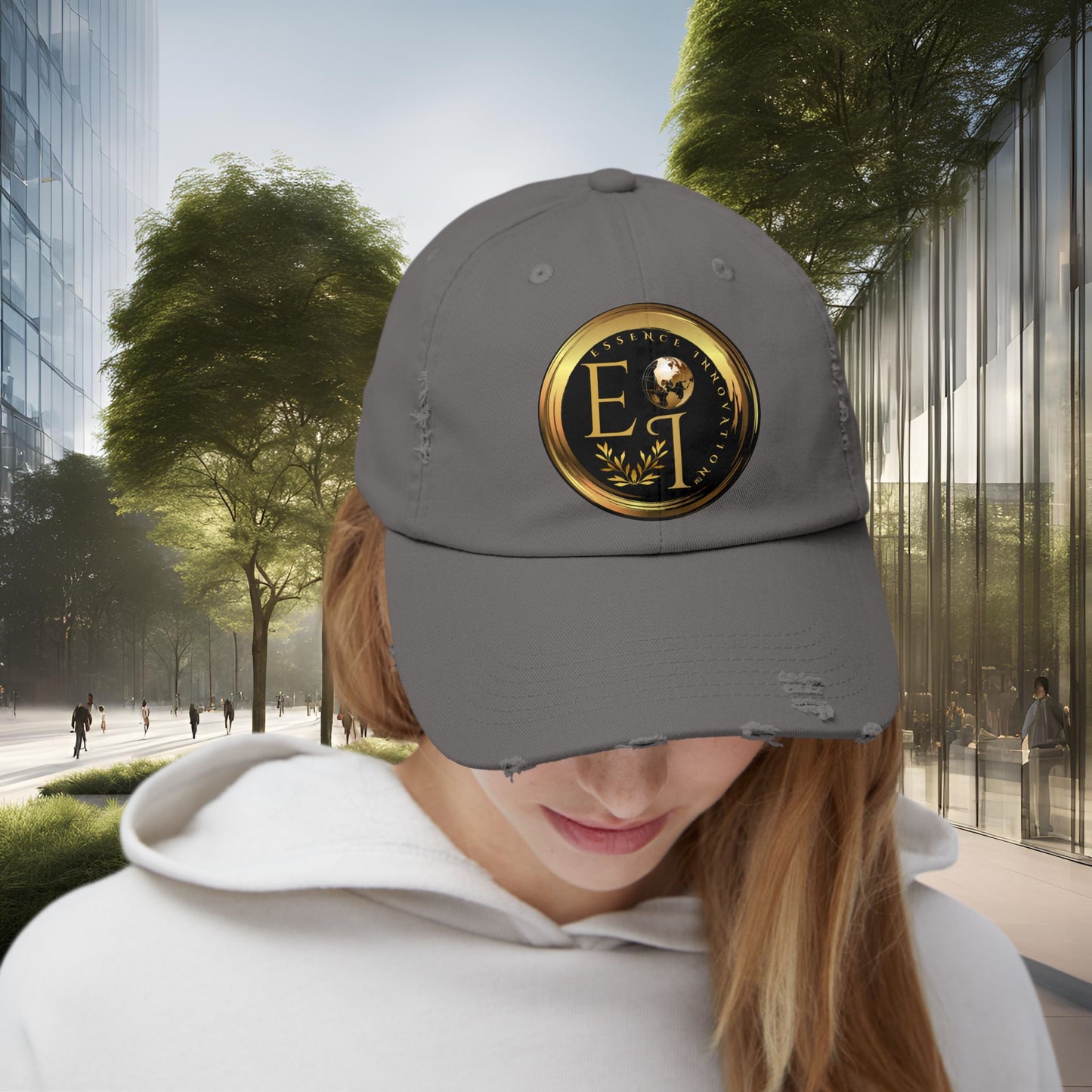 Unisex Distressed Cap | Essence Innovation