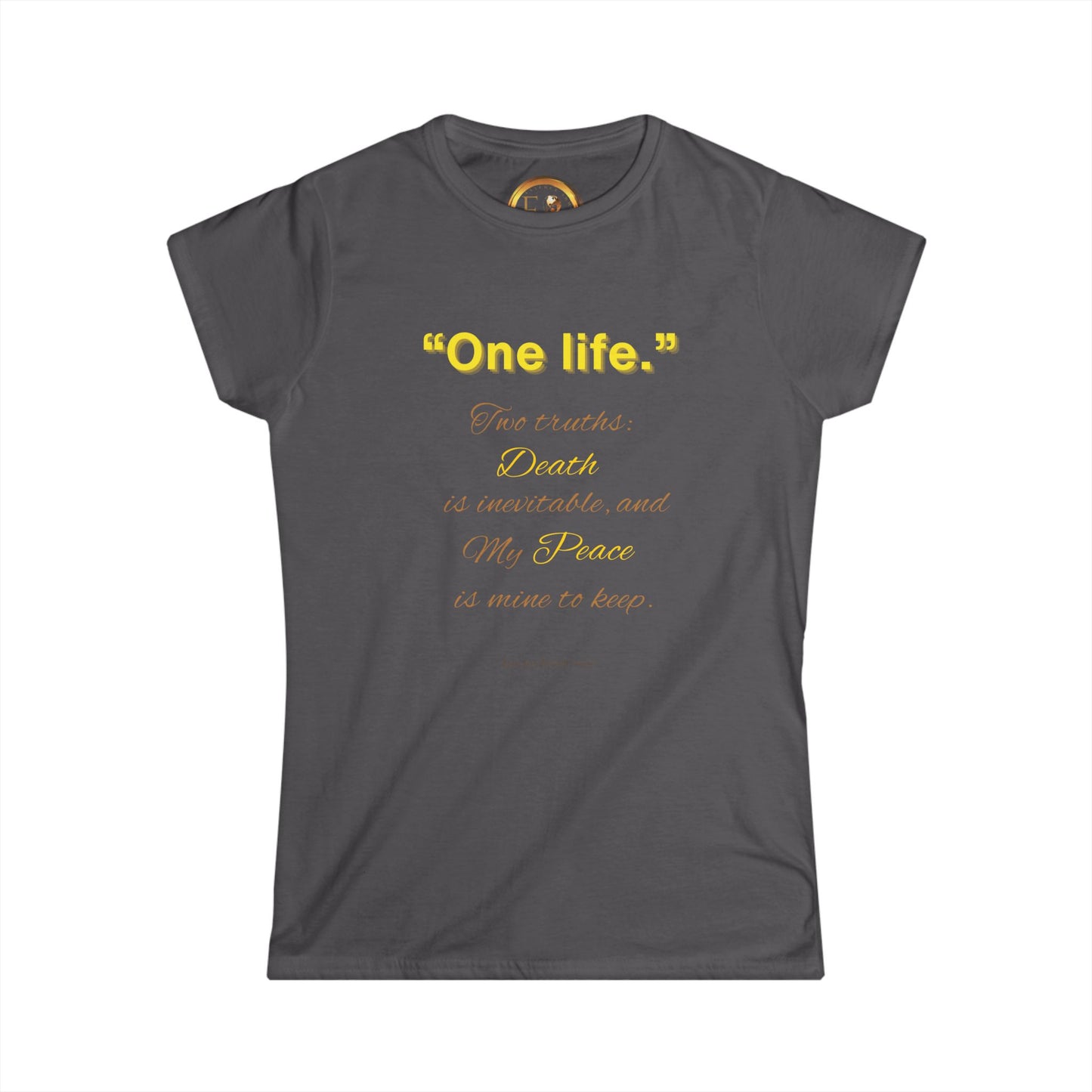 Ladies One Life Tee | EssenceInnoCreate Seek More | 9 Colors