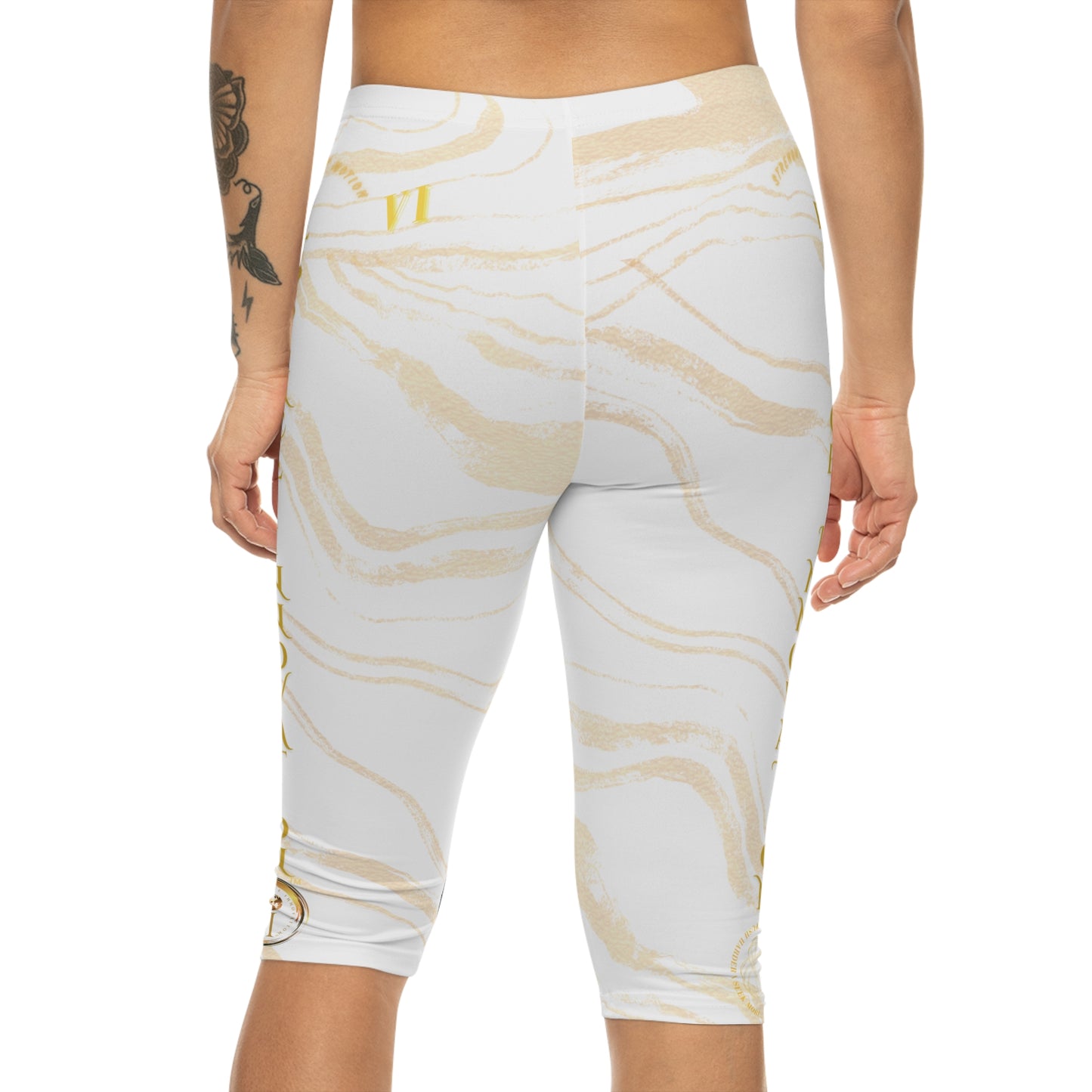 Seek More CLS VI | Capri Leggings | EI Sports | White