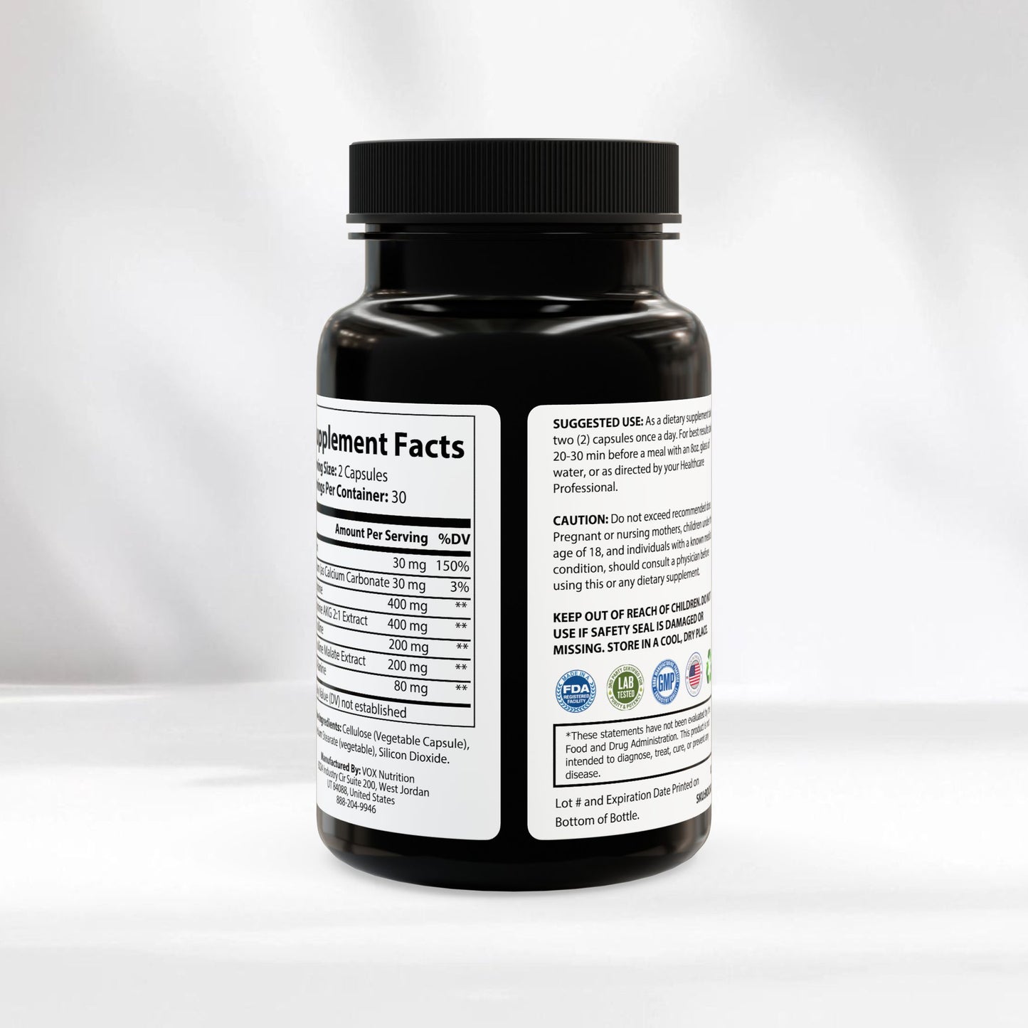 EI L-Arginine Supplement | Performance Amino Acid | 60 Capsules