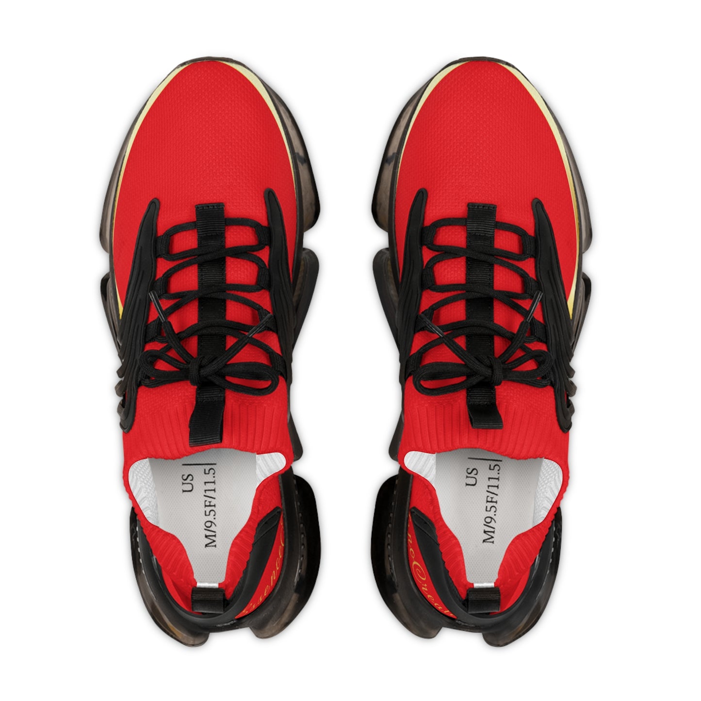 EssenceInnoCreate Red | Men’s Black Trim Mesh Sneakers