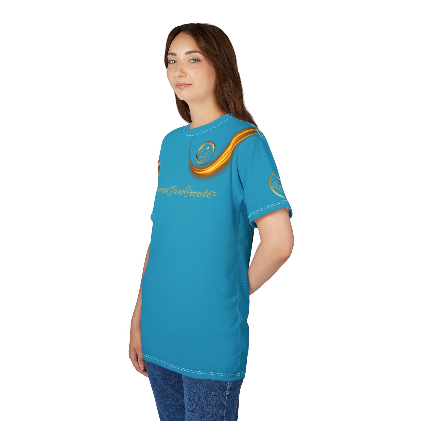 Turquoise Trendsetters Flame Tee | EssenceInnoCreate