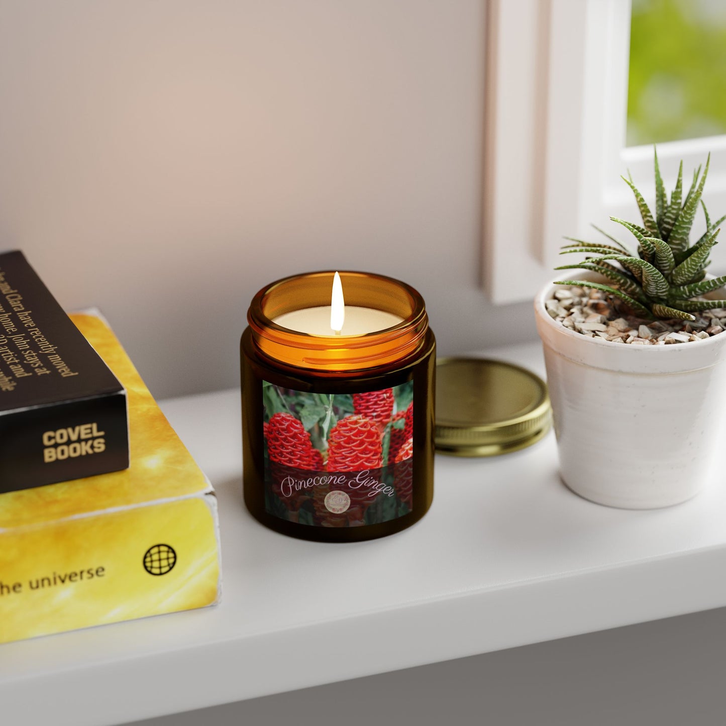 Fragrant Flower | Everwood Candle | Pinecone Ginger | 4oz, 9oz