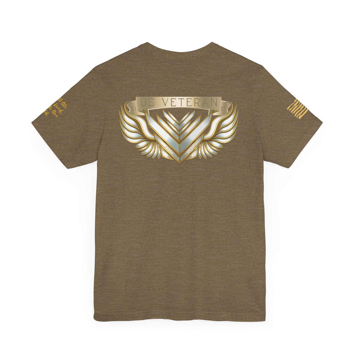 Essence Olive Veteran Tee – Military Tribute T-Shirt