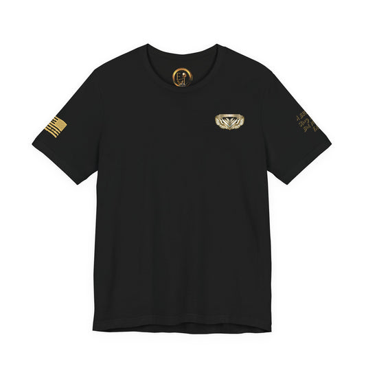 Essence Crest Veteran Tee | Honor, Strength, Quiet Legacy | 13 Colors