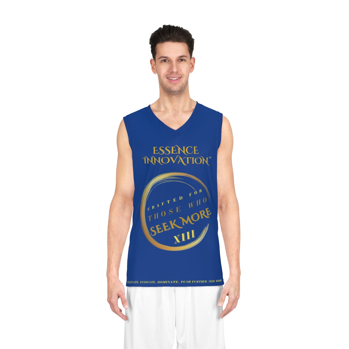 Seek More Dominance XIII | EI Sports Basketball Jersey | Dark Blue