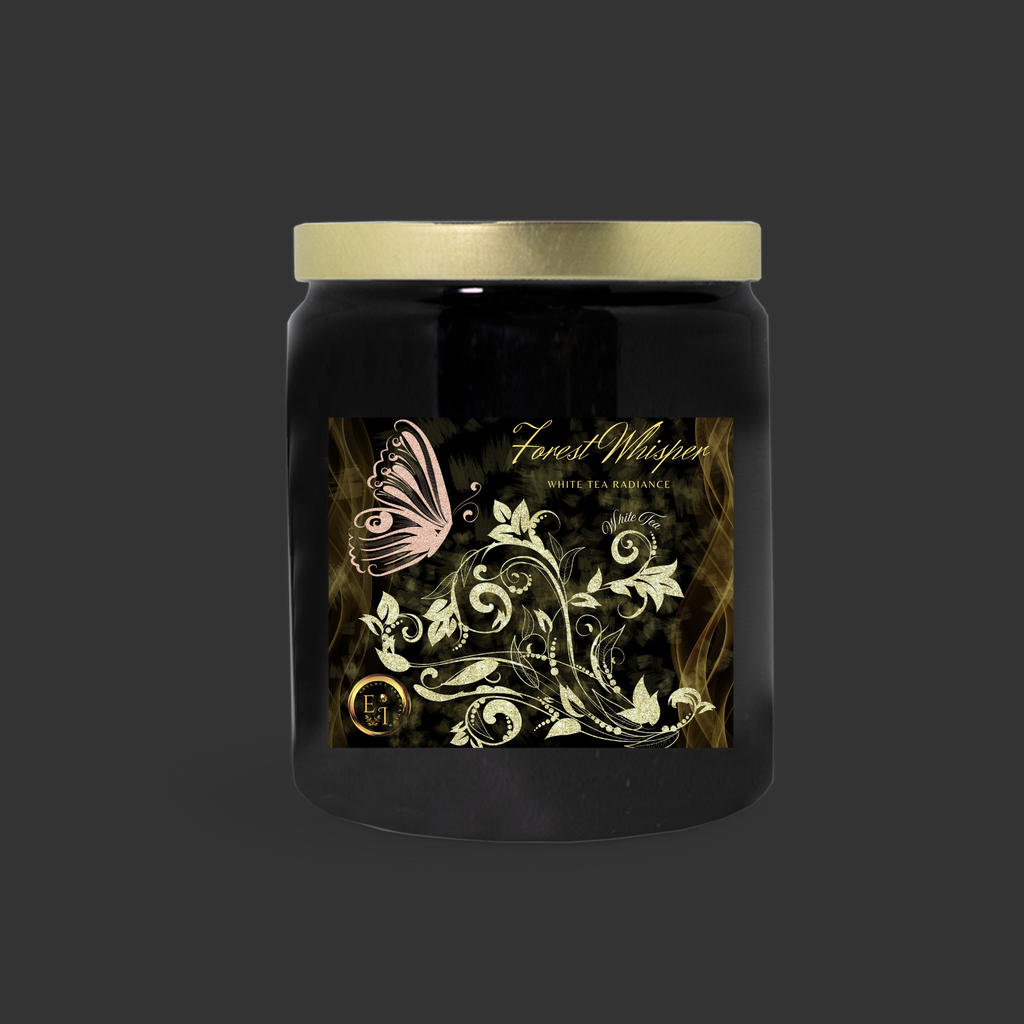 Forest Whisper White Tea Radiance | White Tea | Ceramic Candle