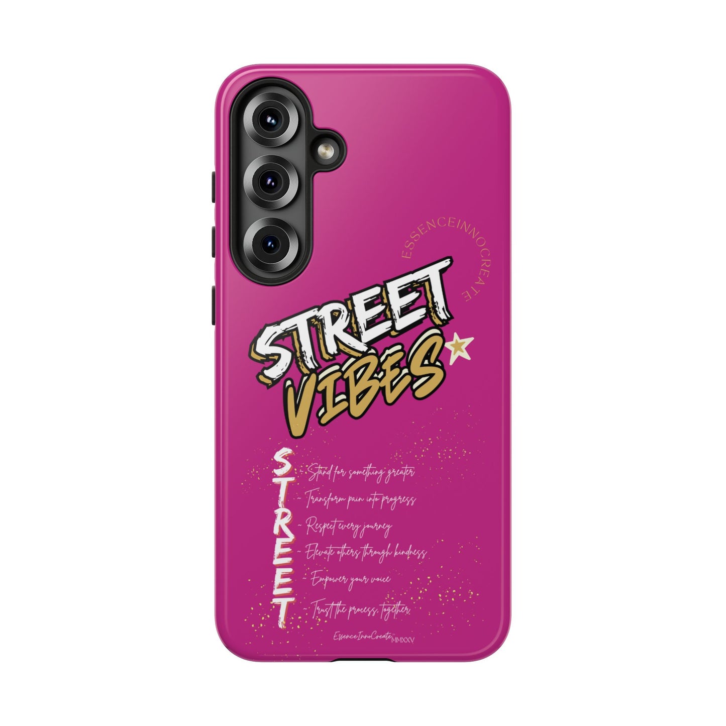 EssenceInnoCreate® Street Vibes Pink Phone Case
