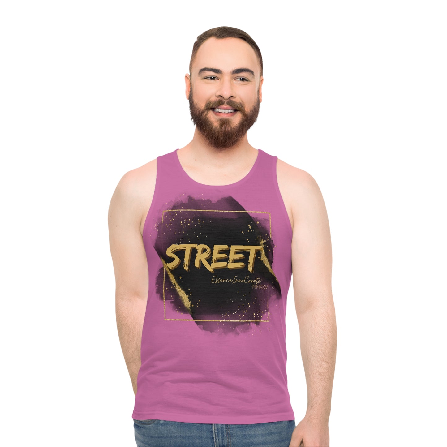 Street Wear Tank XVII | EssenceInnoCreate | Light Pink