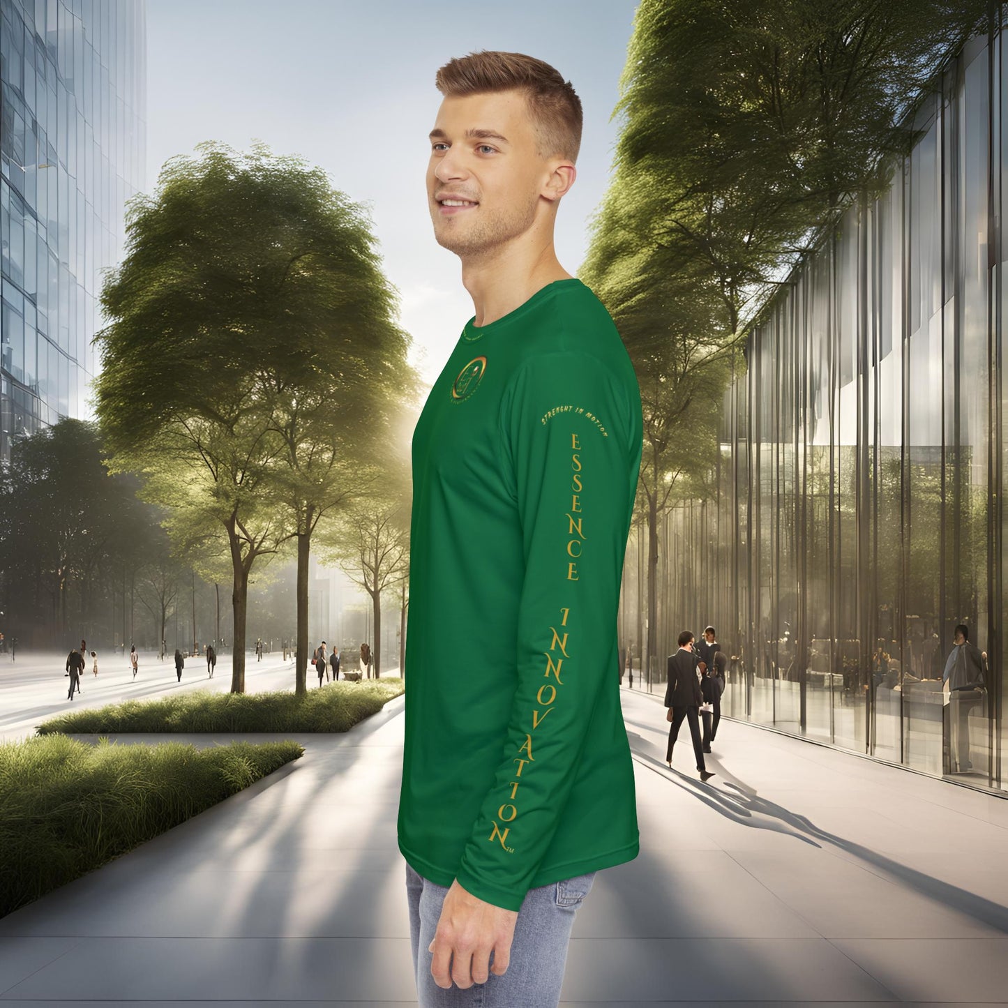 Seek More Performance XII | EI Sports Long Sleeve | Dark Green