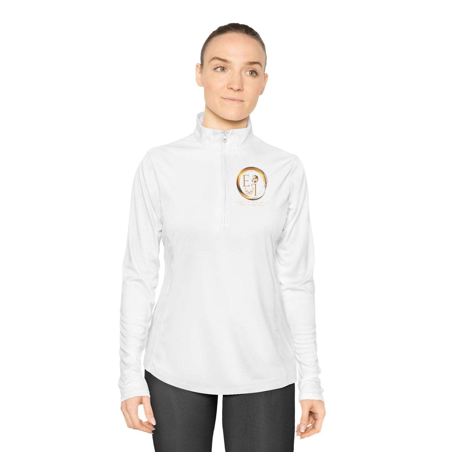 Seek More Performance Pullover | Ladies Quarter-Zip | EI Sports Apparel