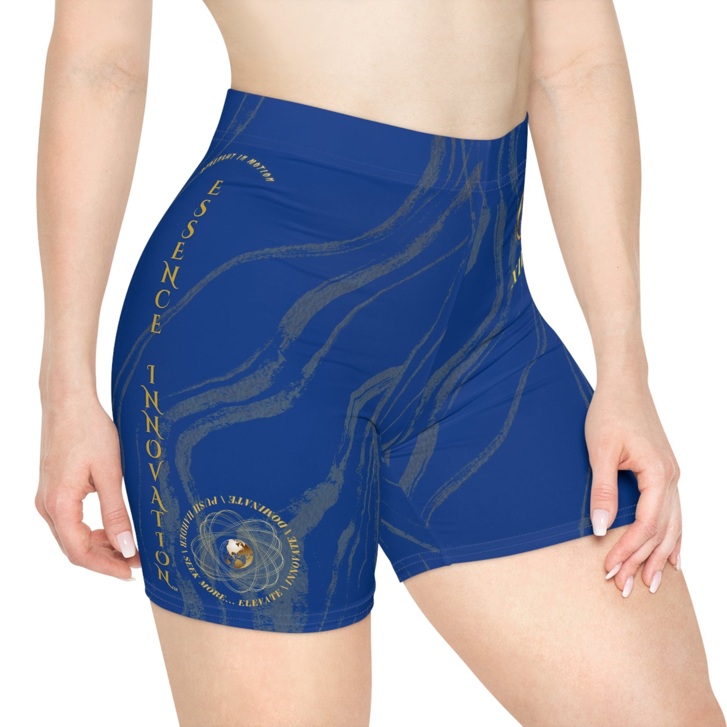 Seek More BSS XIII | EI Sports Biker Shorts | Dark Blue