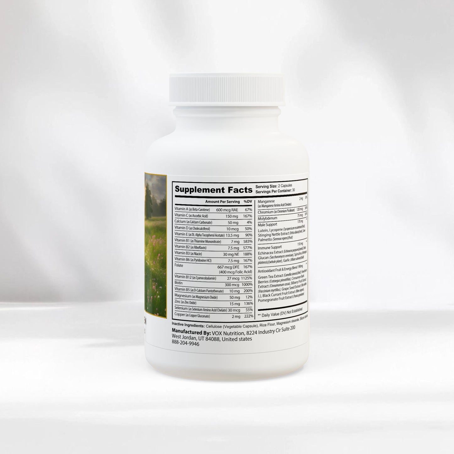 EI Multivitamin for Men | Comprehensive Support | 60 Capsules