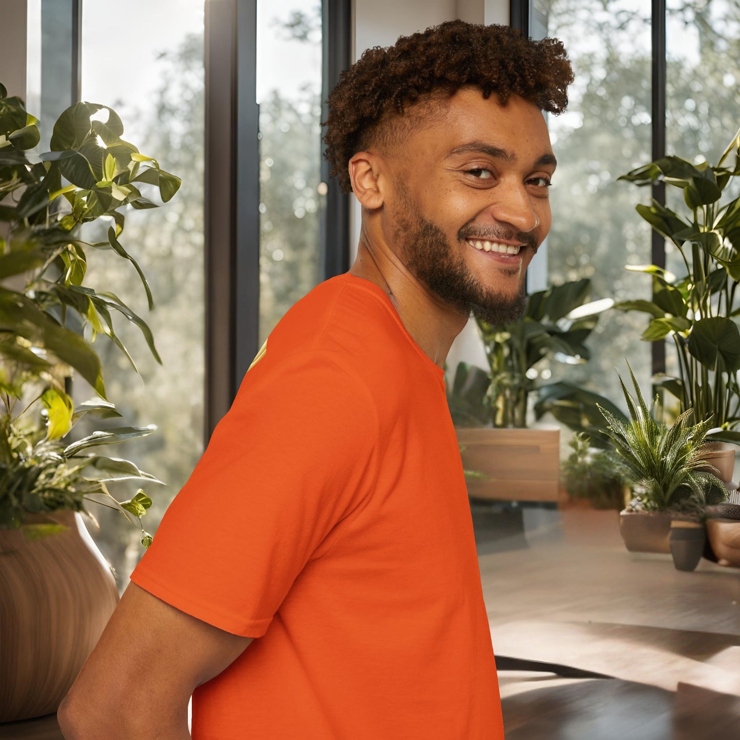 Orange Softstyle Tee | EssenceInnoCreate | Unisex Streetwear