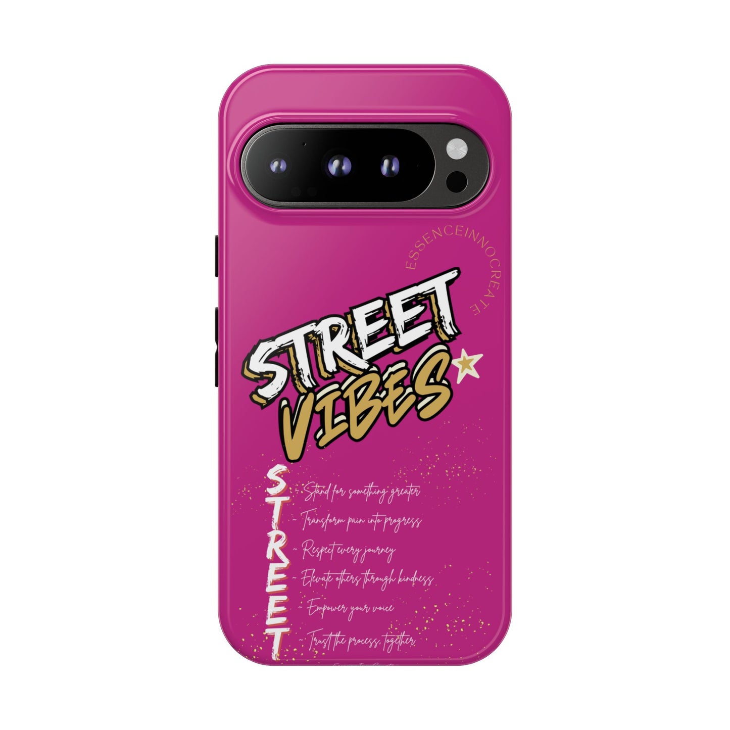 EssenceInnoCreate® Street Vibes Pink Phone Case