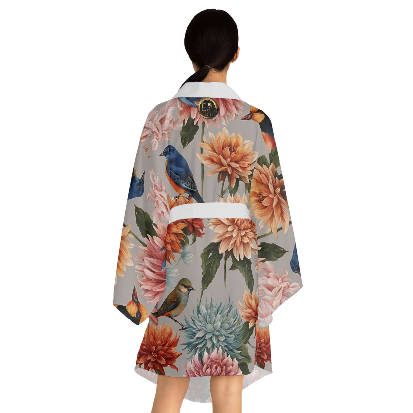 |Serenity Garden Kimono Robe | EI Fashion Apparel