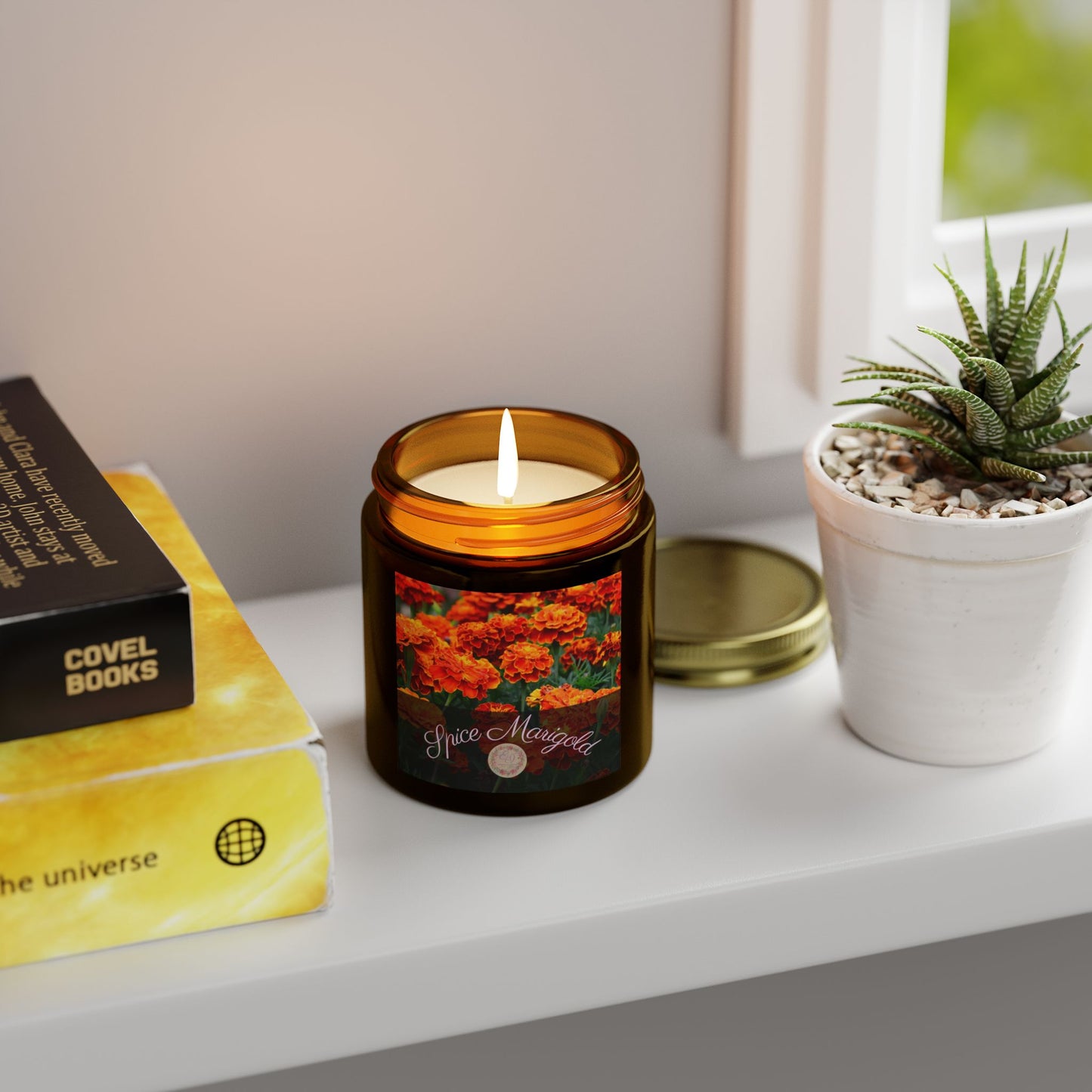 Fragrant Flower | Spicehaven Candle | Marigold | 4oz, 9oz