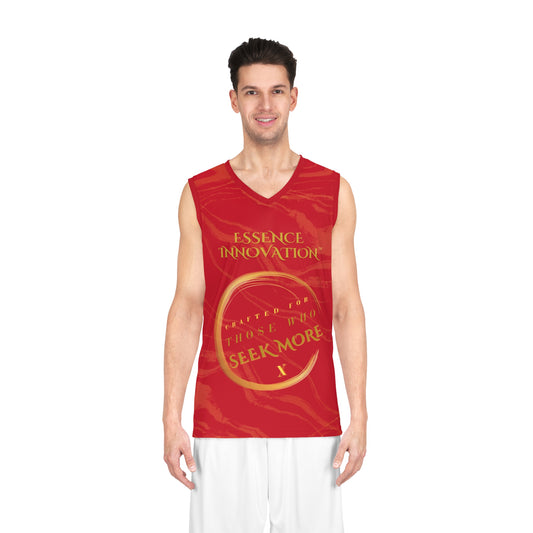 Precision X Basketball Jersey | Seek More | Dark Red