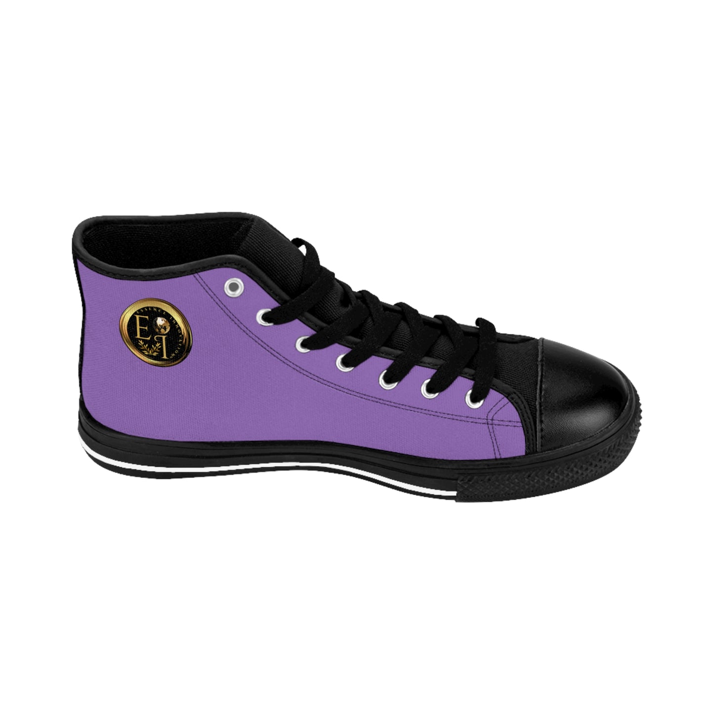 Essence Innovation Mens Streetwear | HighTop Sneakers | Light Purple