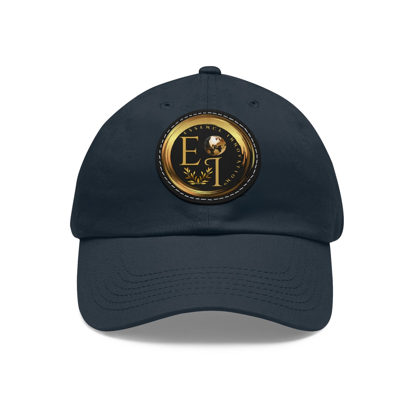Dad Hat with Leather Patch – 6 Colors | Essence Innovation