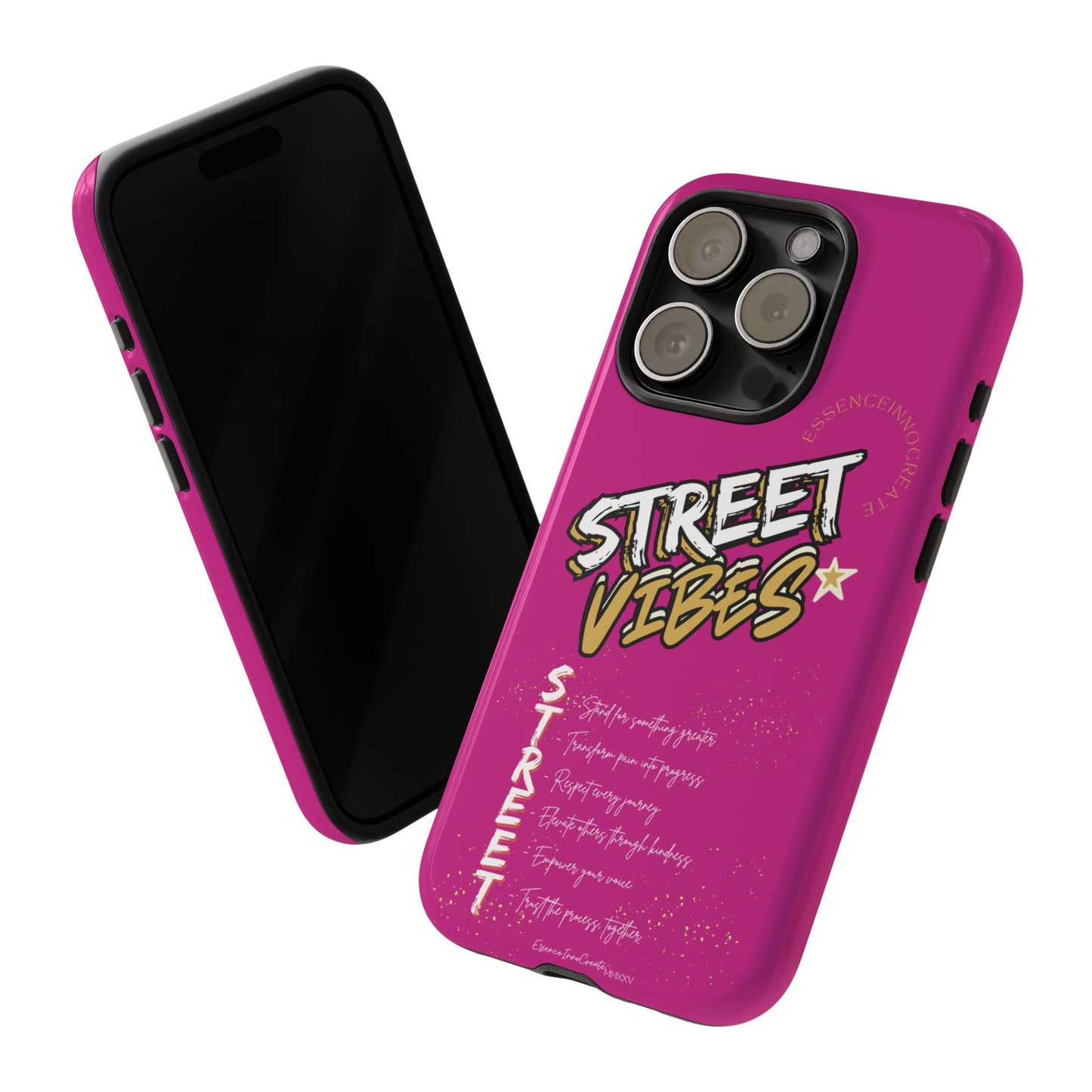 EssenceInnoCreate® Street Vibes Pink Phone Case