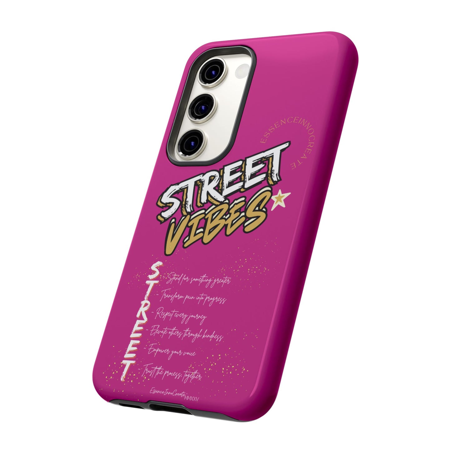 EssenceInnoCreate® Street Vibes Pink Phone Case