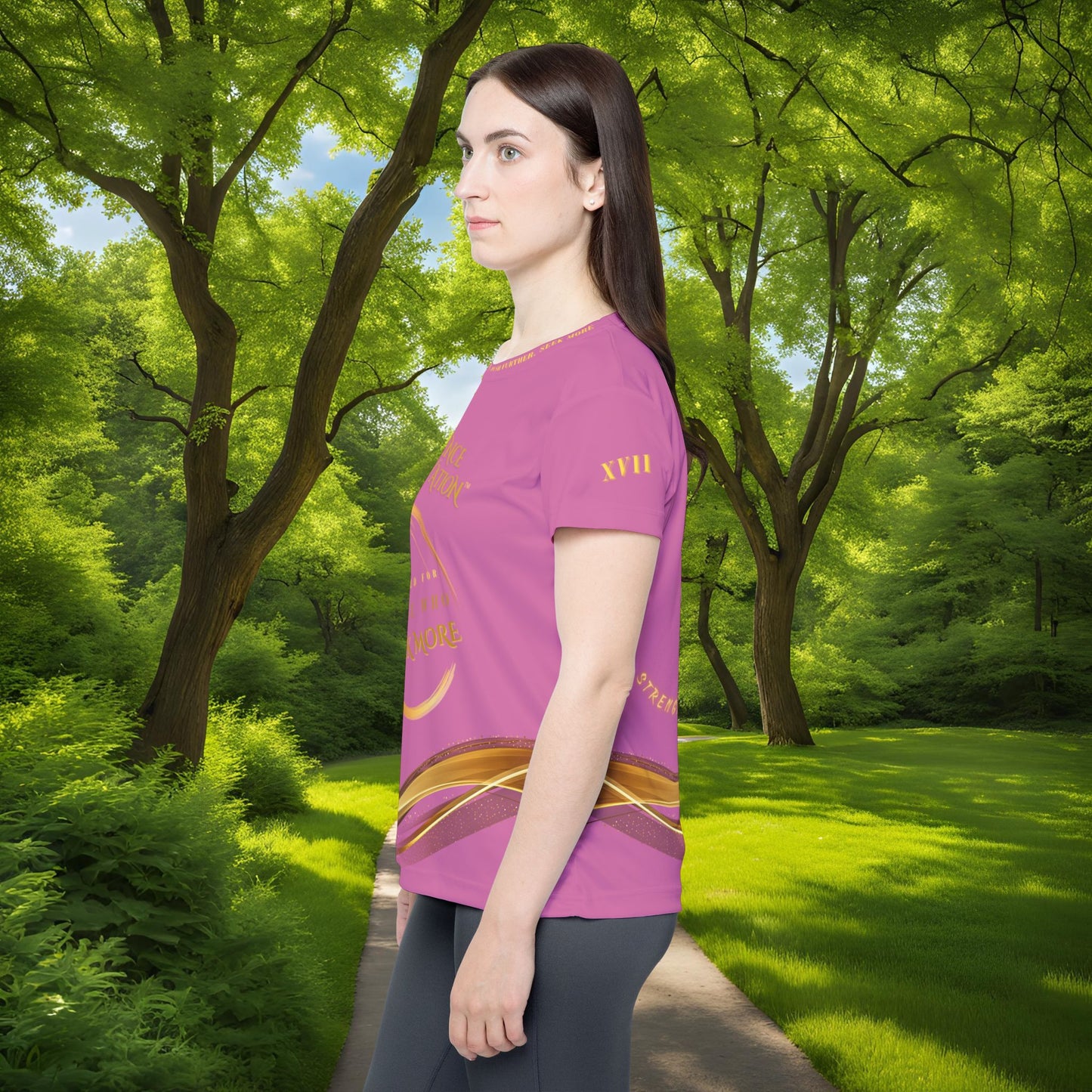 Seek More Luxe~J XVII | EI Sports Performance Jersey | Light Pink