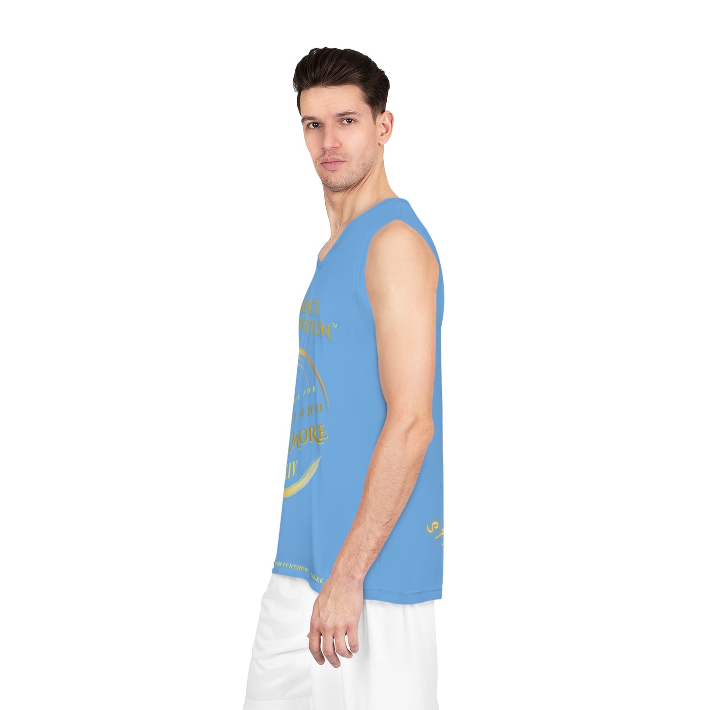 Seek More Dominance XIV | EI Sports Basketball Jersey | Light Blue