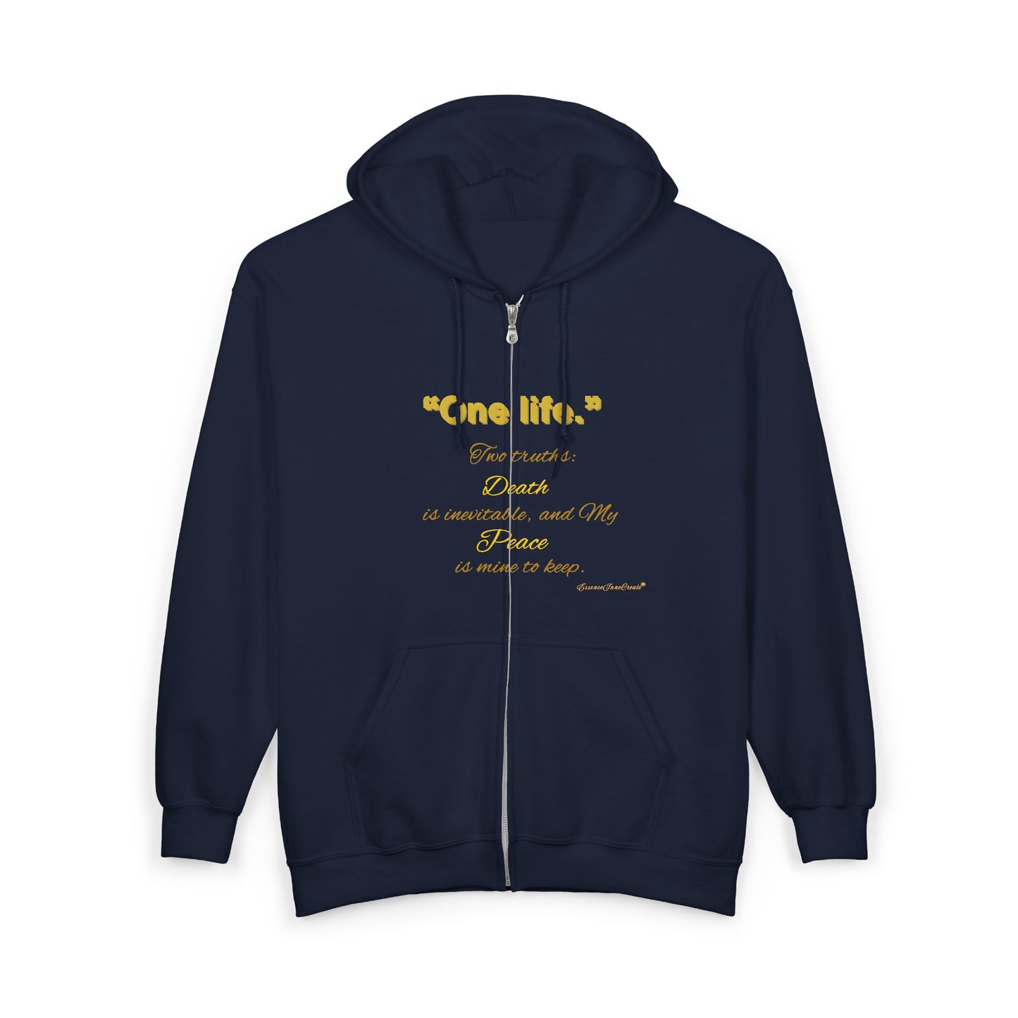 "One Life" Two Truths Collection Full-Zip Hoodie