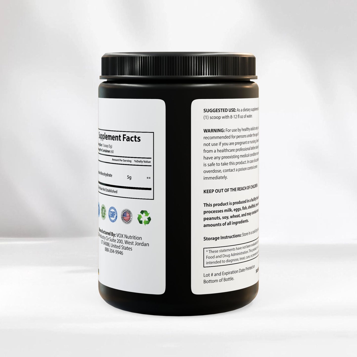 EI Creatine Monohydrate | Pure Performance Support | 300g