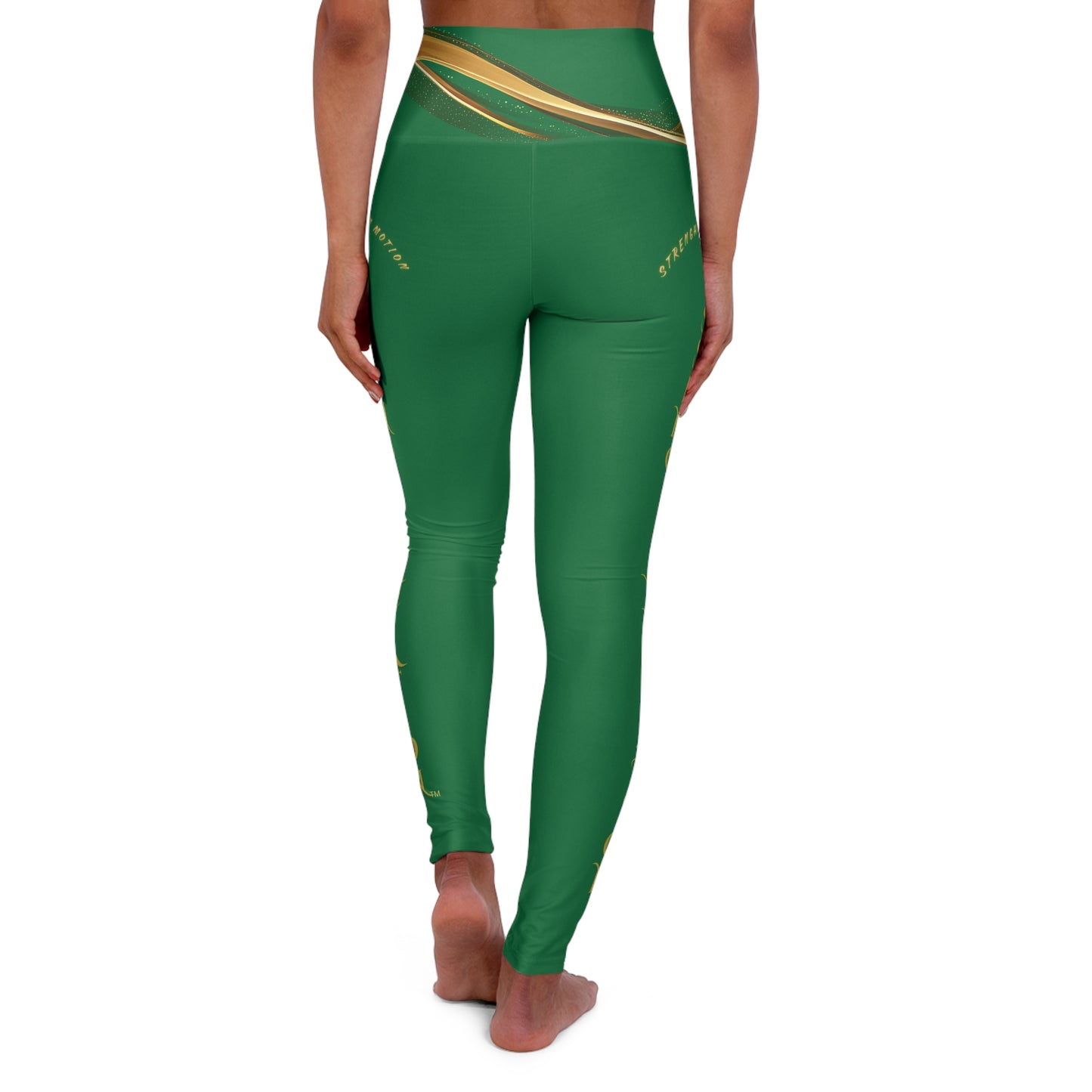 Seek More Luxe XII | EI Sports HW Leggings | Dark Green