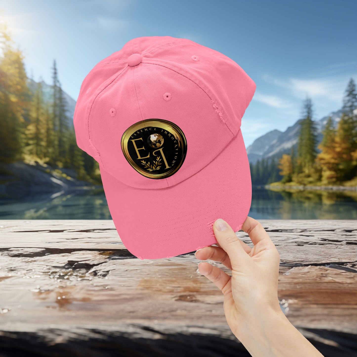 Unisex Distressed Cap | Essence Innovation