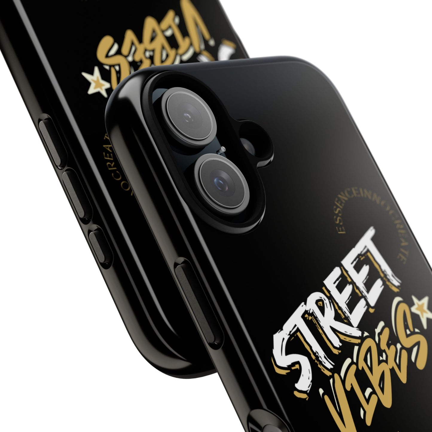 EssenceInnoCreate® Street Vibes Black Phone Case