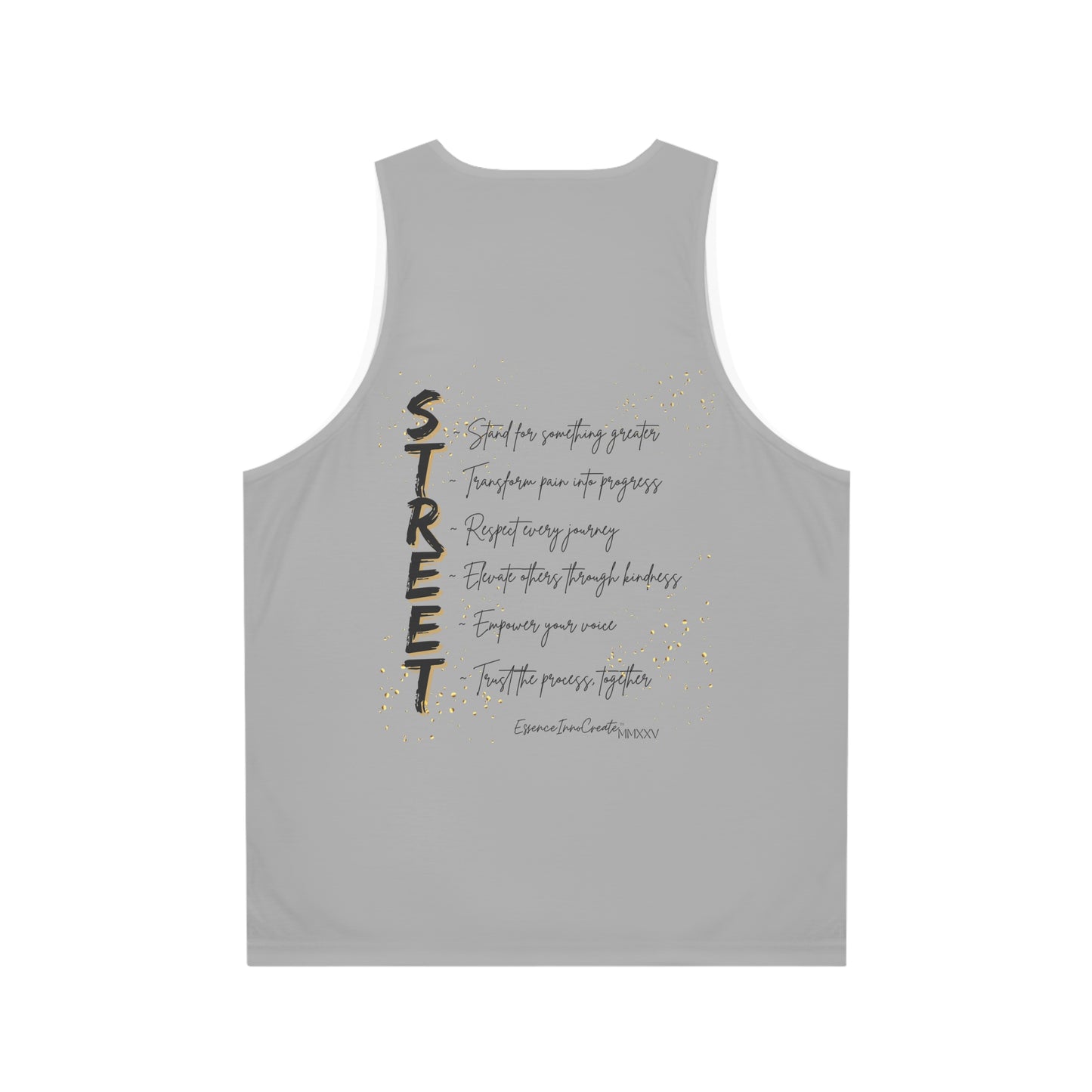 Street Wear Tank XXVI | EssenceInnoCreate | Light Grey
