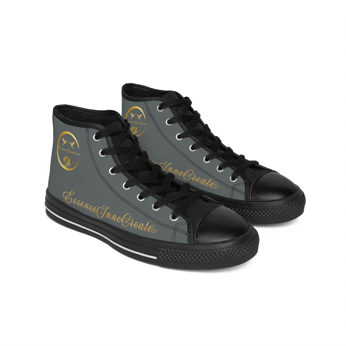 Ladies EssenceInnoCreate Streetwear | HighTop Sneakers | Dark Grey
