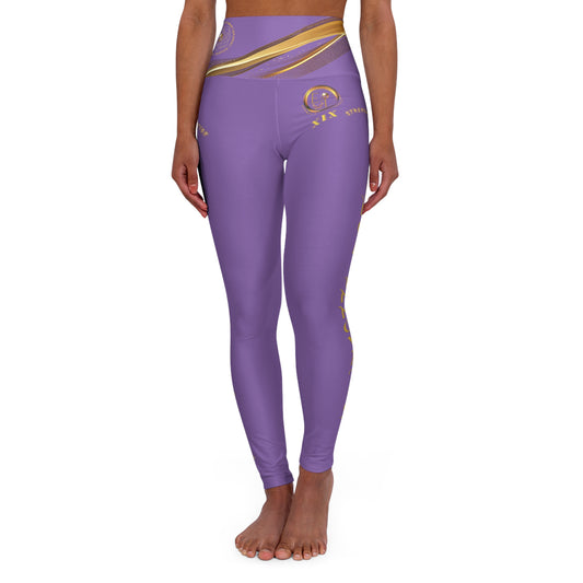 Seek More Luxe XIX | EI Sports HW Leggings | Soft Purple